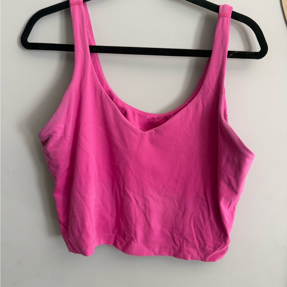Lululemon Athletica Pink Align bra